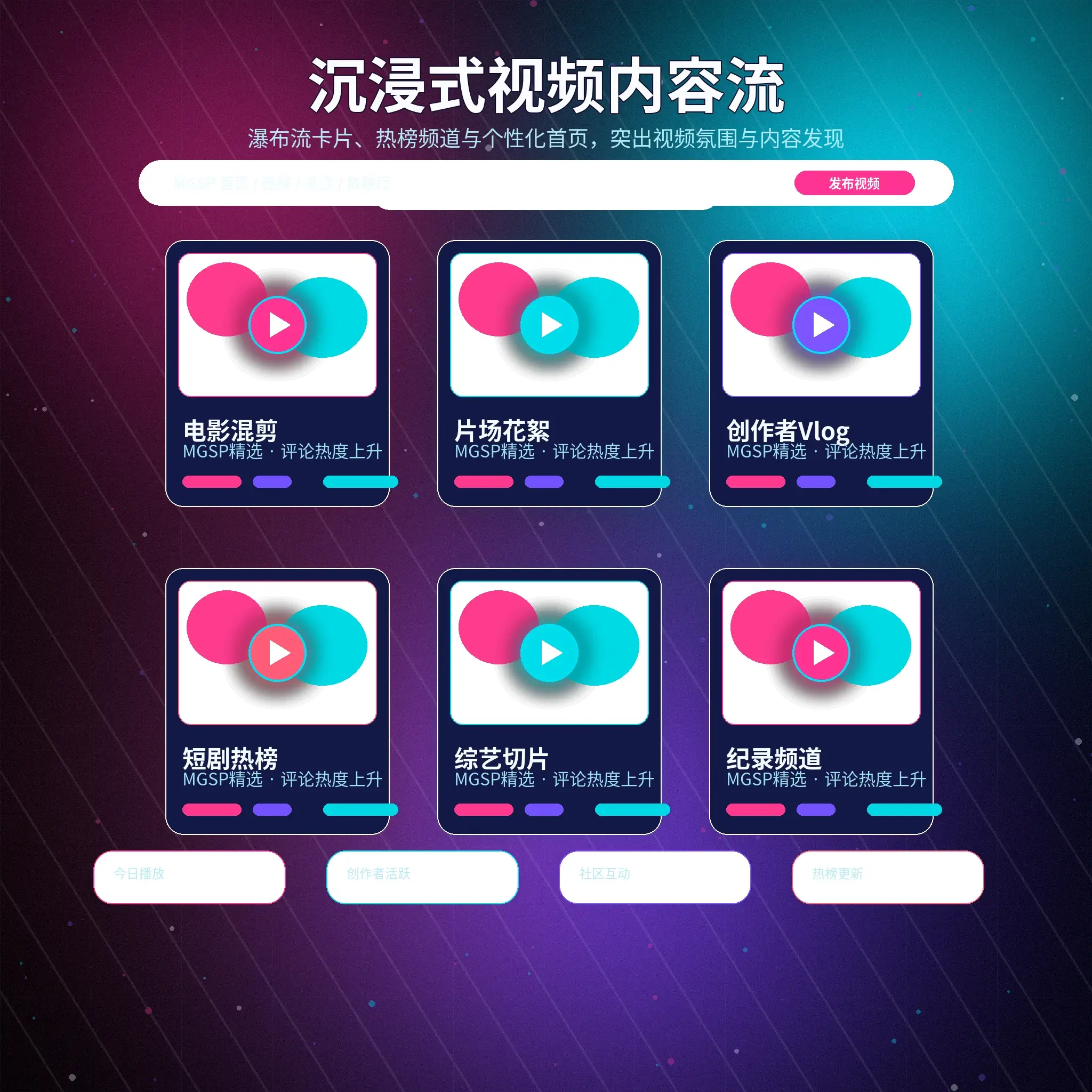 蘑菇视频Vlog与影像动态